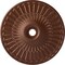Ekena Millwork Galveston Ceiling Medallion (Canopies up to 4 3/4"), 36 5/8"OD x 3 5/8"ID x 2 3/8"P, Copper Penny CM36GLCPS - alternate 1